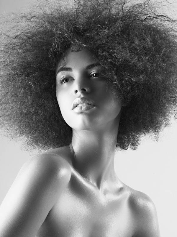 Female model photo shoot of Funky Hair by Josue Pena, hair styled by Funky Hair, makeup by Elisabet Mascorro