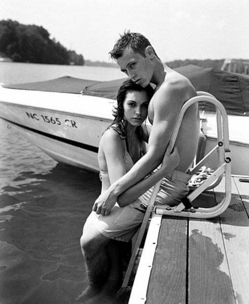 Male and Female model photo shoot of Davis Albershardt and Kaitlyn Johnston in Lake