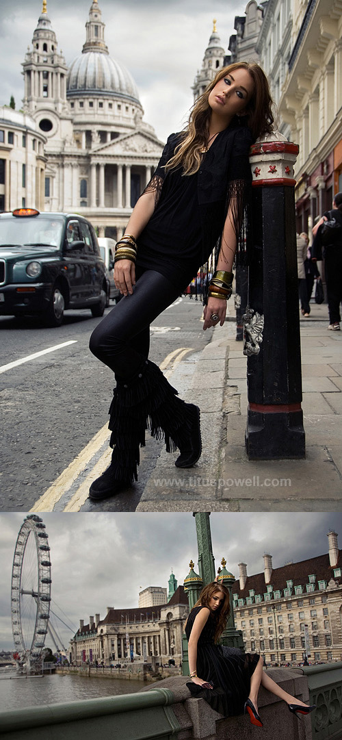 Male and Female model photo shoot of Titus Powell and nutez in London