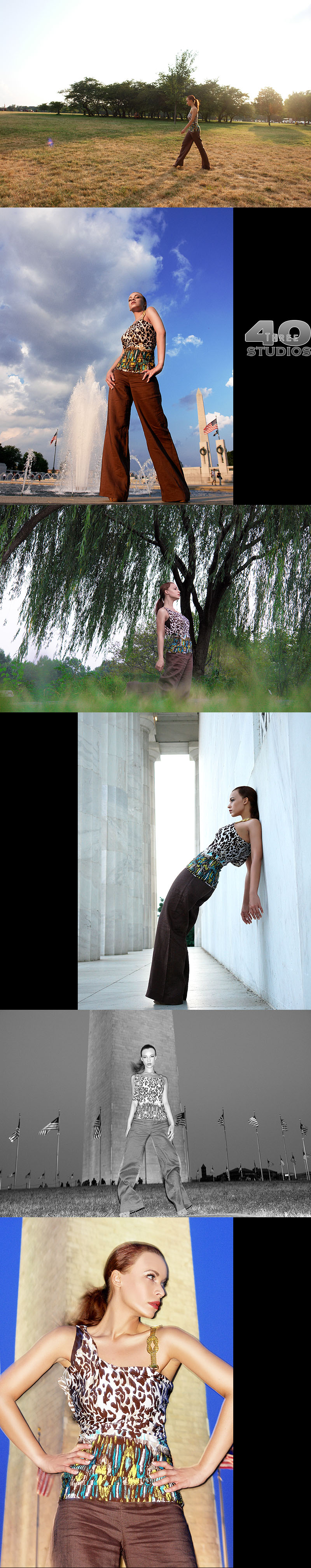 Female model photo shoot of Ms Jennifer Denise by 40Three Studios in Washington DC, the Monument, Lincoln Memorial, etc