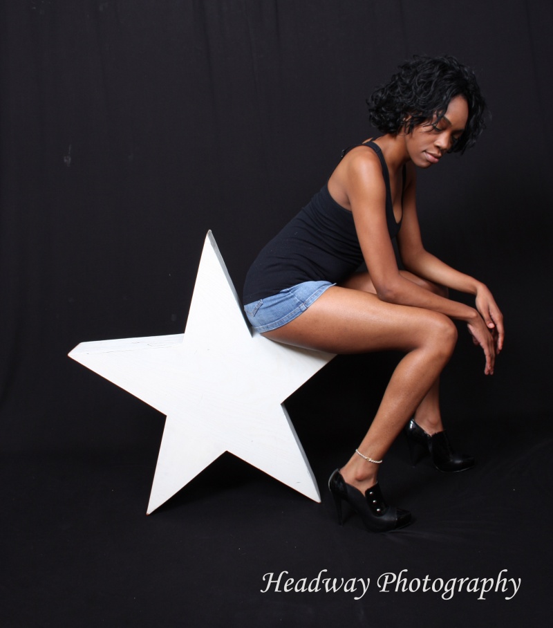 Male and Female model photo shoot of Headway Photography and Ashlyn Skye in Studio