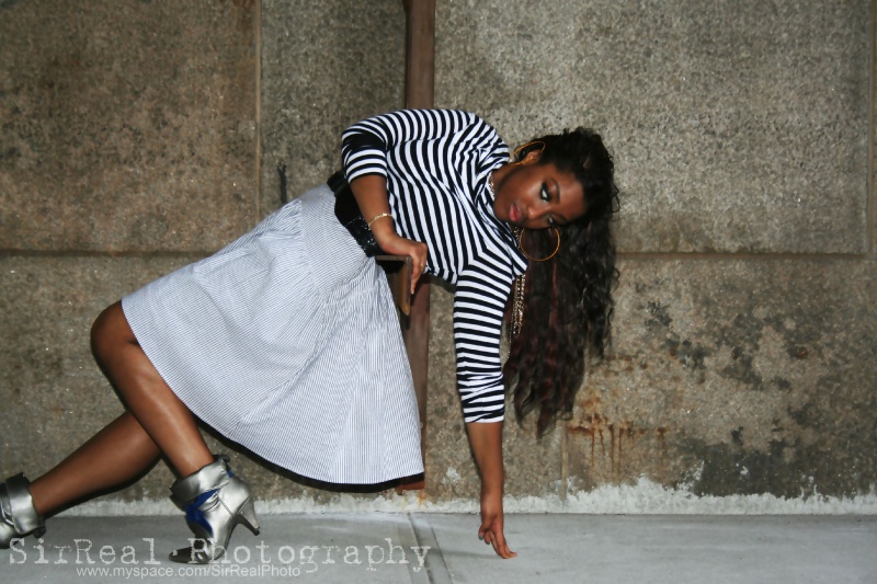 Female model photo shoot of xoxo m i s s D A L Y by Dexter SirReal Jones in DUMBO