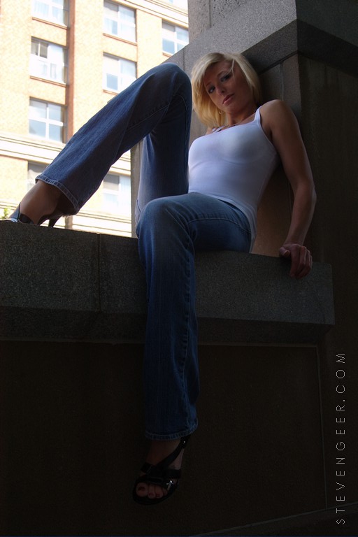 Female model photo shoot of L N Kay by Steven R Geer