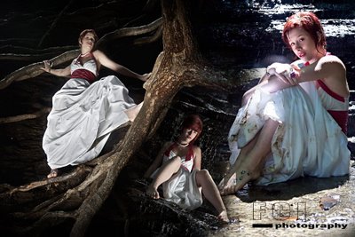 Female model photo shoot of Alice Rose in Eternal Flame