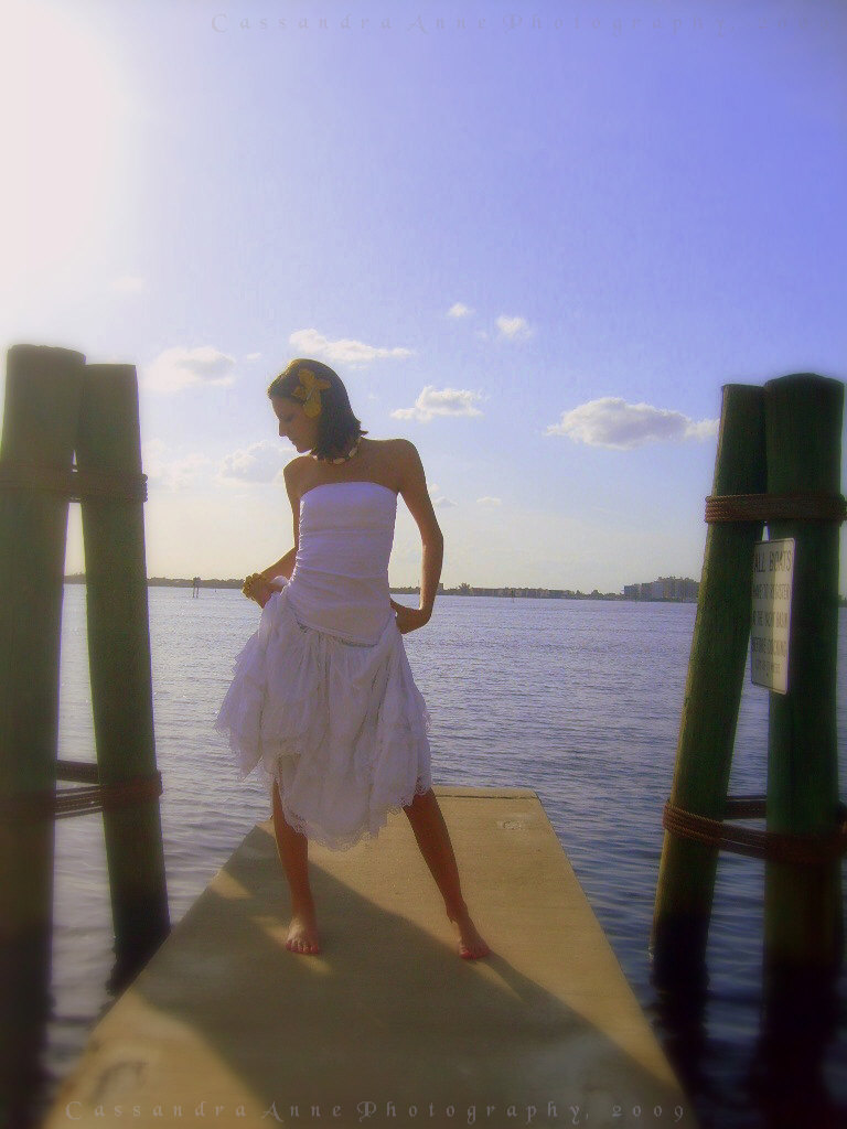 Female model photo shoot of Bridget Denise by EdenEssence Photography in Centenial Park, Fort Myers, FL