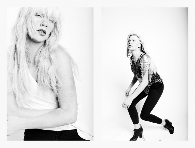 Female model photo shoot of SarahLindsay by Audre Van Broers, hair styled by JAYMZ MAREZ