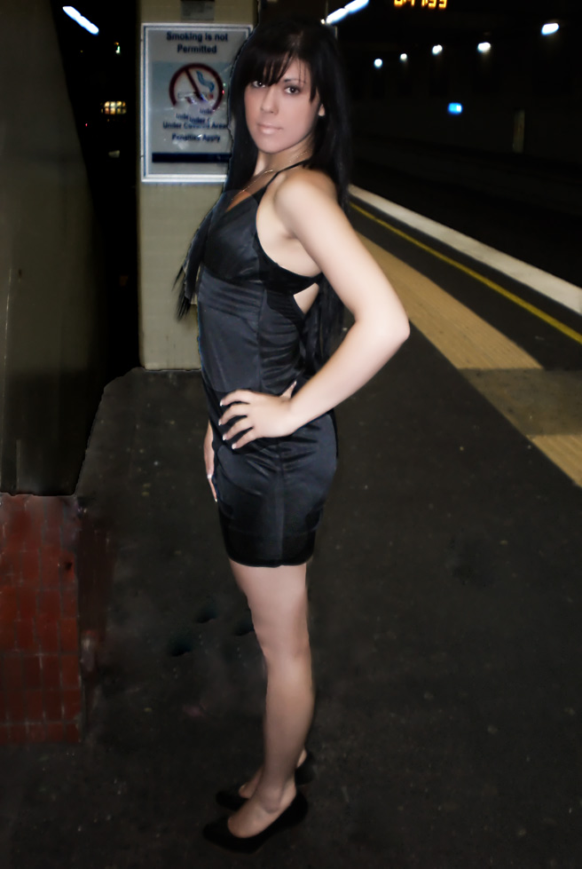 Female model photo shoot of Stephanie Creaco in Boxhill Station 