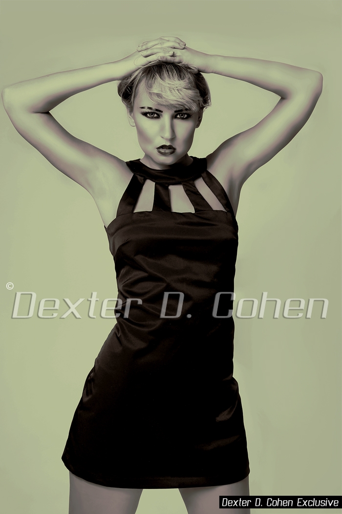 Female model photo shoot of Miss KD by Dexter D. Cohen, makeup by Krysten Perkins 