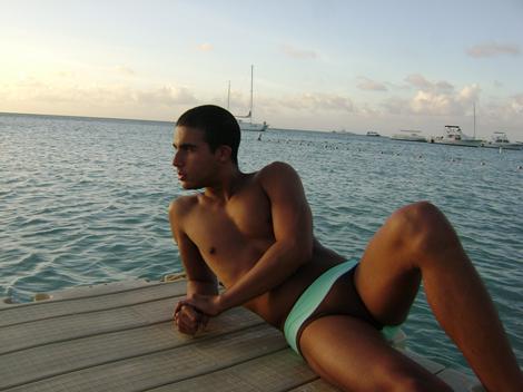 Male model photo shoot of Andres Lopez in Choroni Venezuela