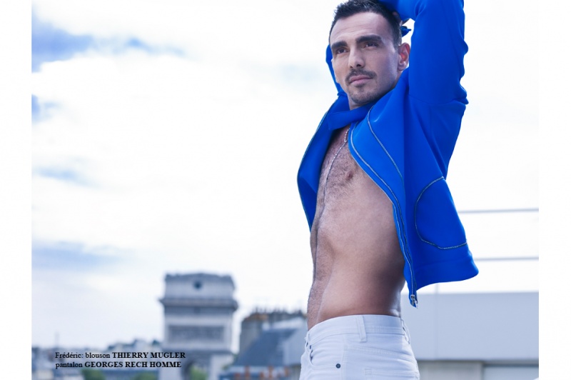 Male model photo shoot of Herve Godard in Paris