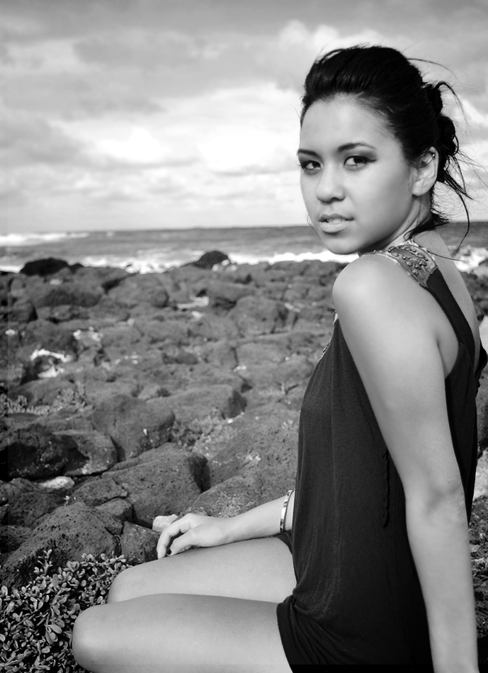 Female model photo shoot of Ilima in Sandys, Hawaii