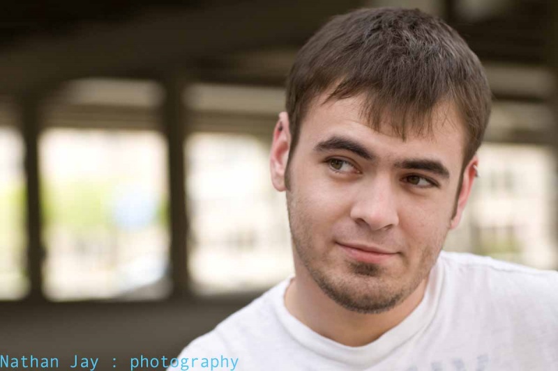 Male model photo shoot of mychek