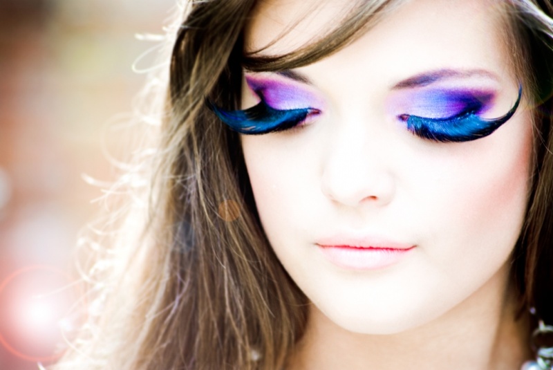 Female model photo shoot of Make-up by Adelina