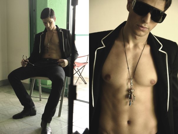 Male model photo shoot of NaNiVoN in Emilia Building, Makati City, Philippines