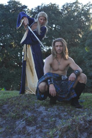Male and Female model photo shoot of Luke Walsh and Tatiana Vitrano by Annette Batista Day in neverland