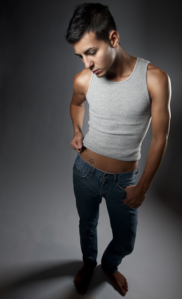 Male model photo shoot of Romeo A Garza by MyPhotos in Minneapolis, MN