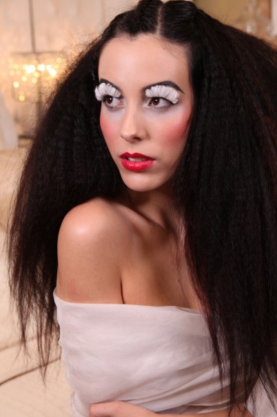 Female model photo shoot of Serina Peries in Model: Chelsea Graver