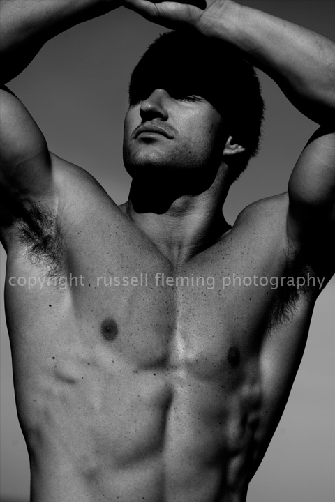 Male model photo shoot of russellfleming in Whites Beach Australia