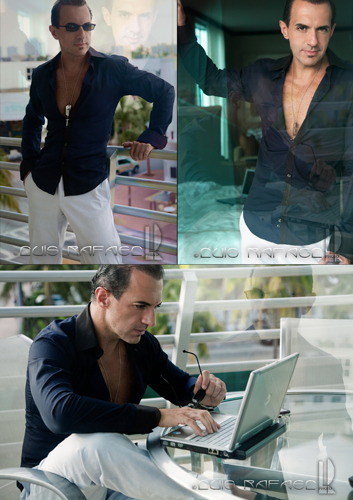 Male model photo shoot of Emilio3 by Luis Rafael Photography in South Beach, Miami, FL