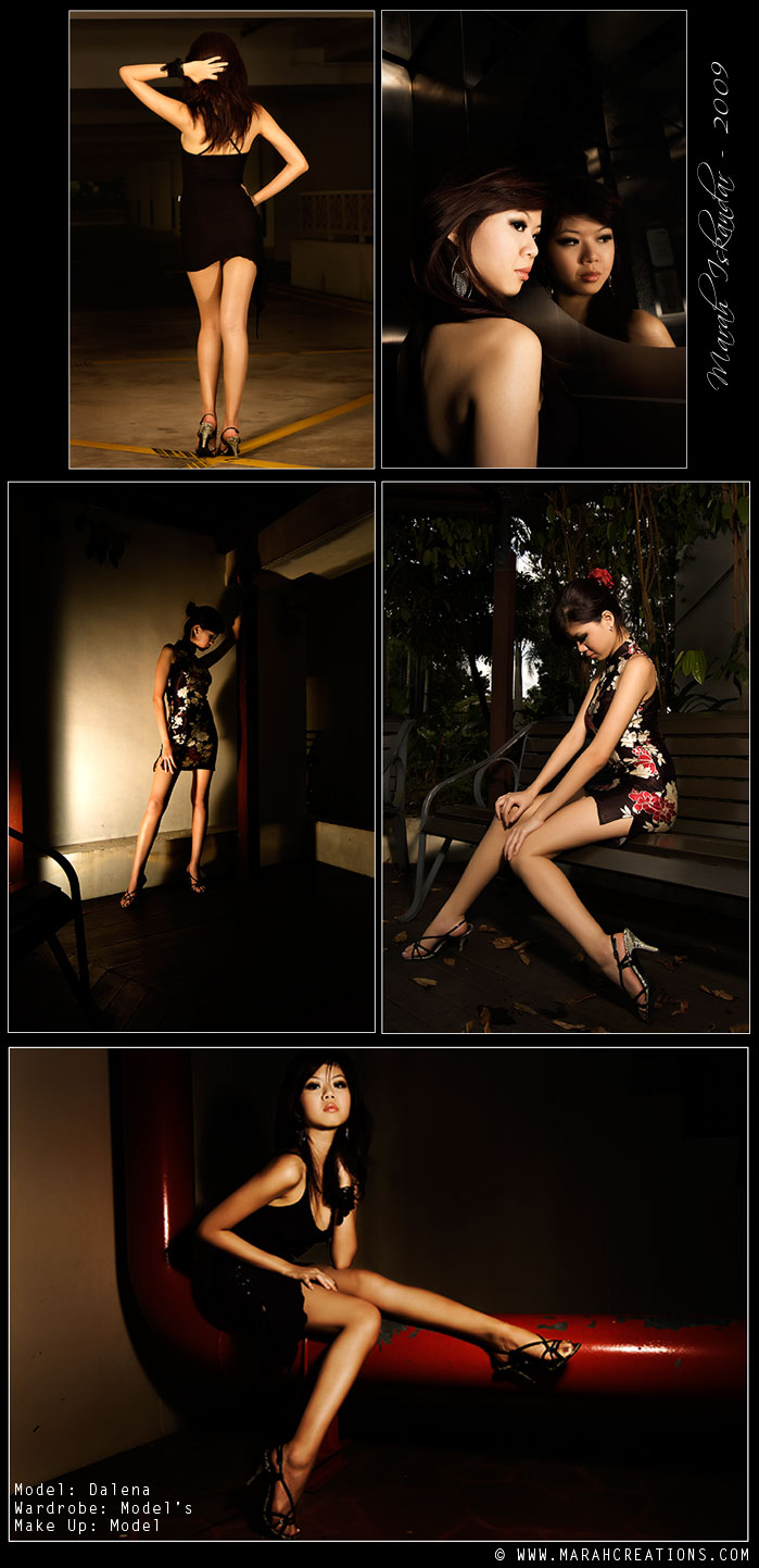 Male and Female model photo shoot of Marah Iskandar and Dalena Lee
