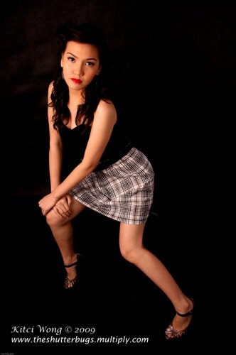 Female model photo shoot of Kitci Wong Photography and Mae Ngking in DPI Studio Philippines