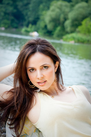 Female model photo shoot of Face Art By Susan by Adam Jason Photography in Central Park