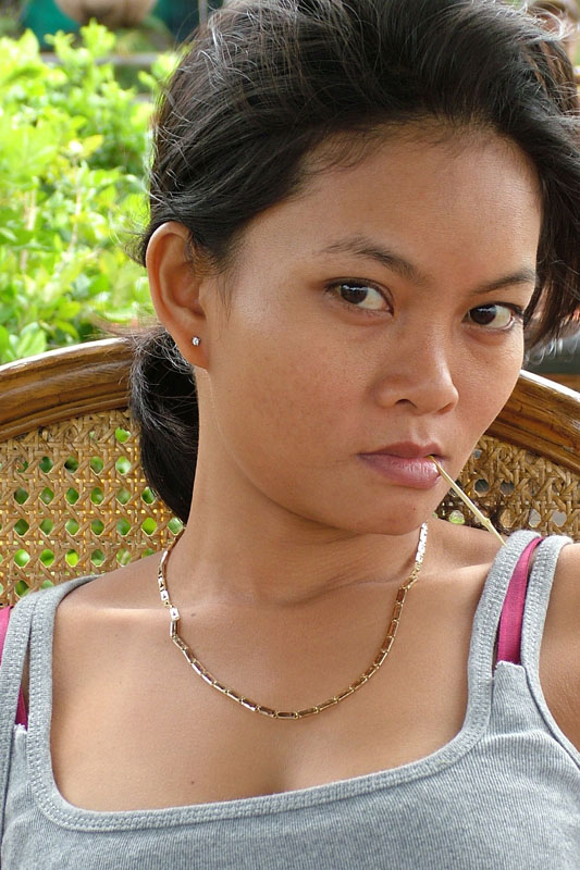 Female model photo shoot of jerawan in cambodia