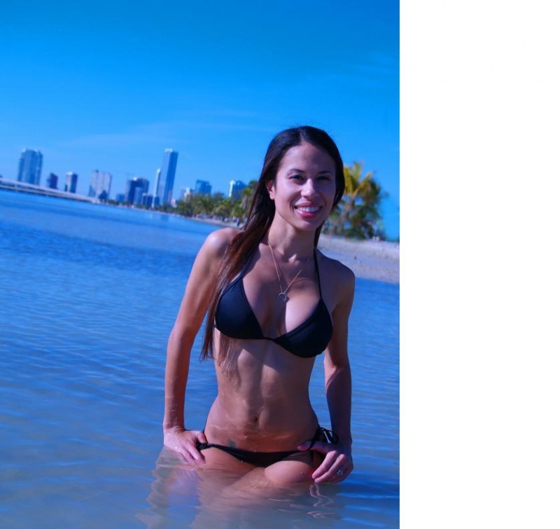Female model photo shoot of Susette Martinez in Key Biscayne, FL