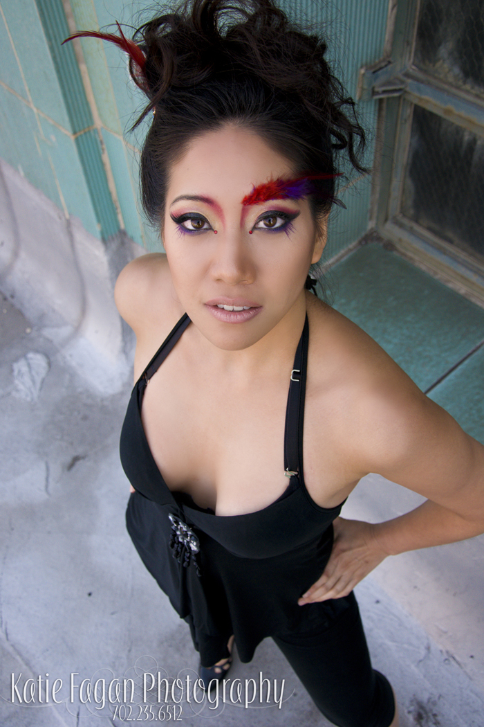 Female model photo shoot of Makeup by Quis in Wiltern Theatre