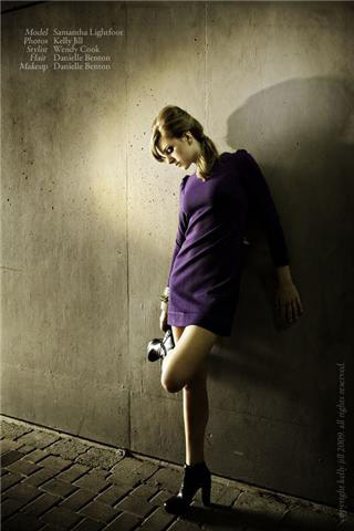 Female model photo shoot of Vancouver Model by Kelly Jill, wardrobe styled by Wendy Cook, makeup by Danielle Benton