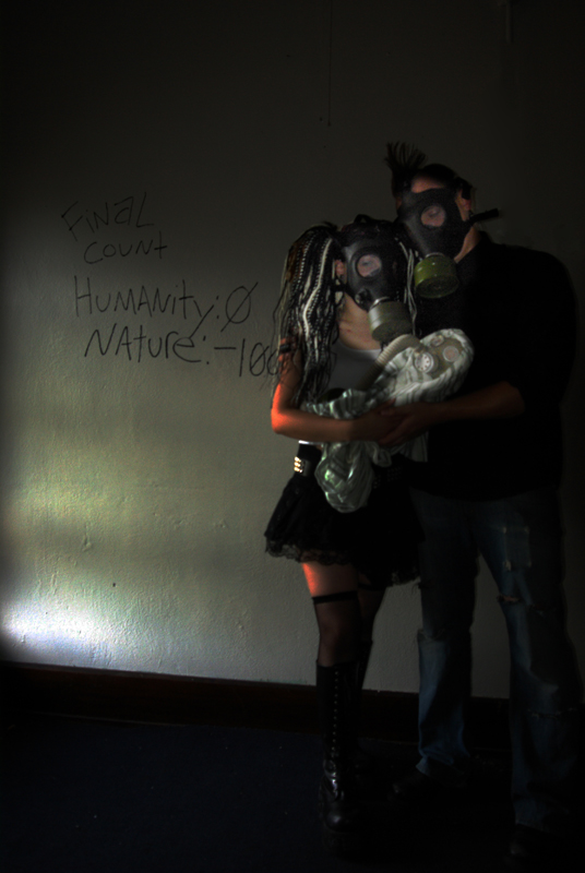 Male and Female model photo shoot of Eye of Sicari and Lightning Layne in C.A.C.