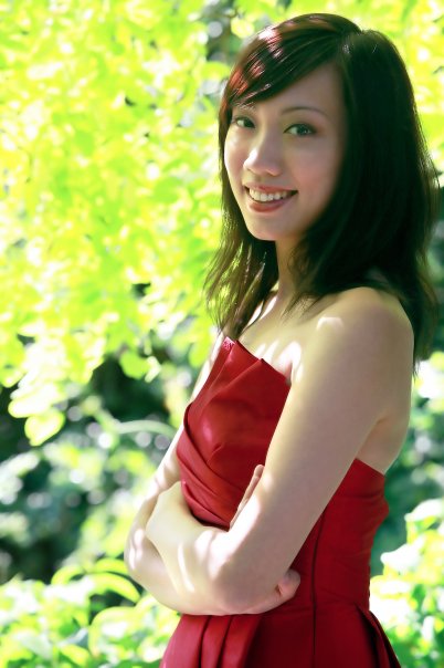Female model photo shoot of Arcady Chen in Bellevue Botanical Gardens
