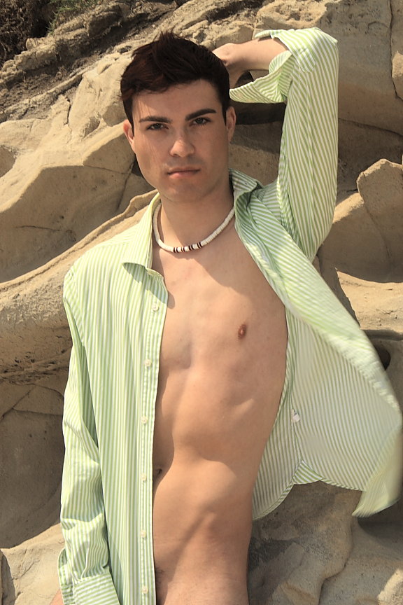 Male model photo shoot of Maximiliano Ximenez by Roger Janssen in Santa Barbara