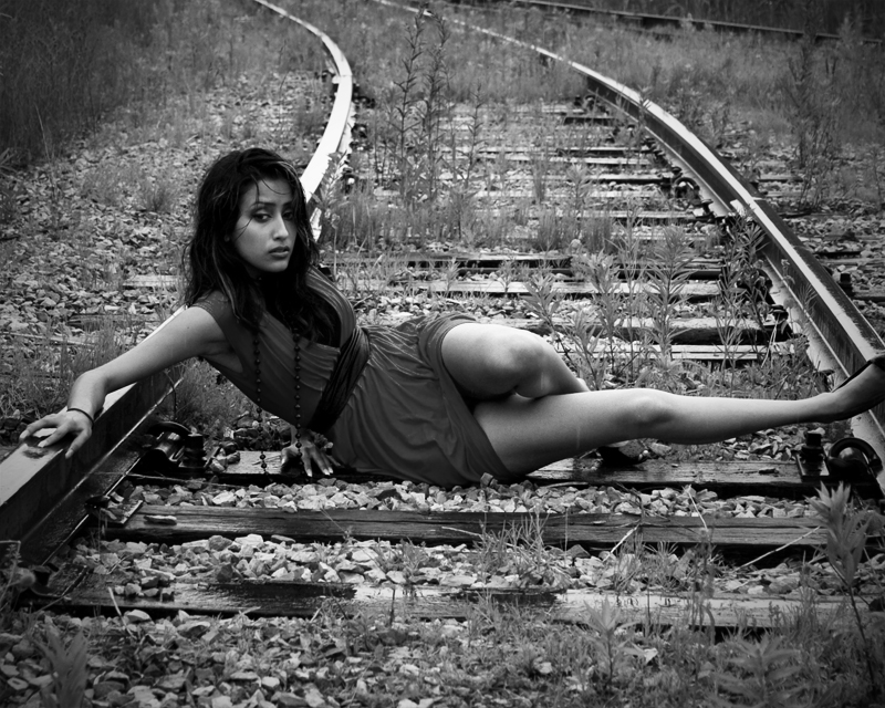 Female model photo shoot of Nissa Ali by Bri Images