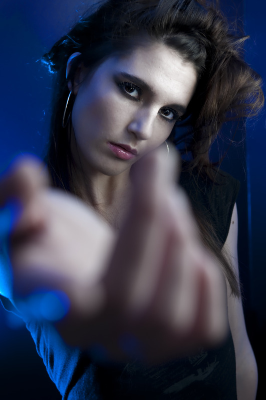Female model photo shoot of Orthea by Michael Weitzman