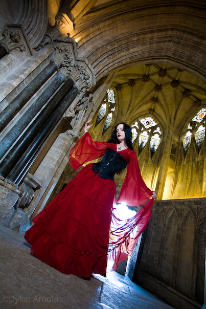Male and Female model photo shoot of Dylan Arnold and Lady Amaranth