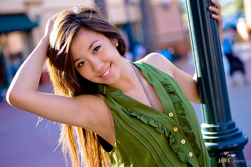Female model photo shoot of Jenny Wu by MikeQu Photography in Moreno CA