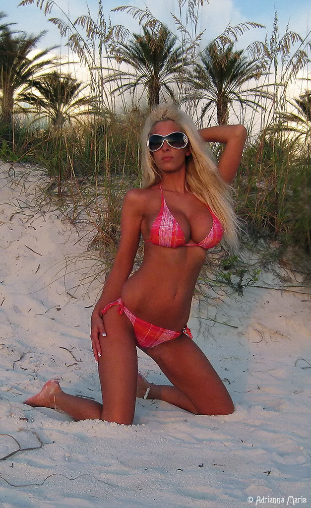 Female model photo shoot of AdriannaMarie in Clearwater Beach Florida