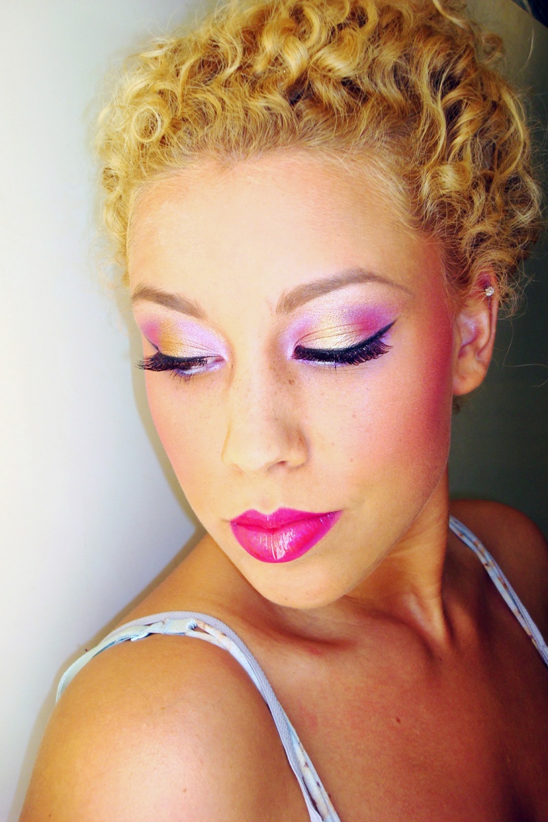 Female model photo shoot of Skin Deep Makeup Design