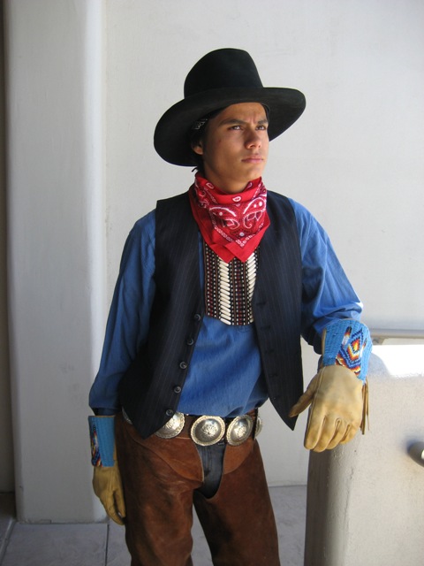 Male model photo shoot of Kiowa Gordon in Deer Valley