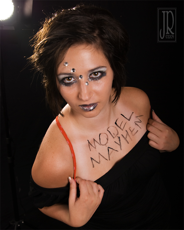 Female model photo shoot of The Makeup Office by Eye of the Camera in J. Richard Studio