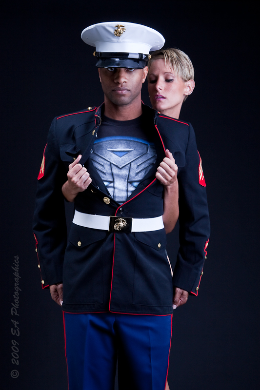 Male and Female model photo shoot of Kuande and Madame DD by EA Photographics in PA
