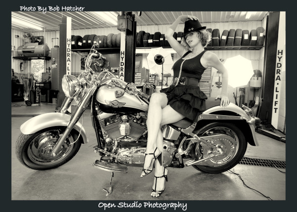Male model photo shoot of Bob Hatcher Photography in Daves Garage