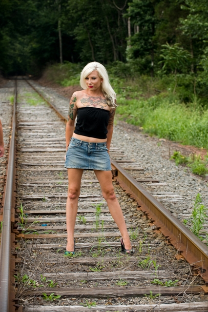 Female model photo shoot of passion suicide in PA