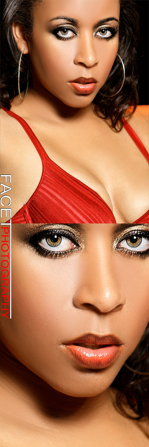 Female model photo shoot of JoAnna Rhambo by Facet Studio in Los Angeles, Ca., makeup by Red Star Entertainment 