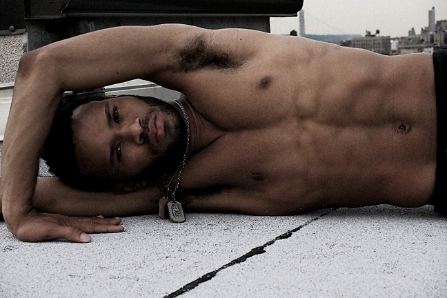 Male model photo shoot of Tramaine Montell by JefferyAndrePhotography