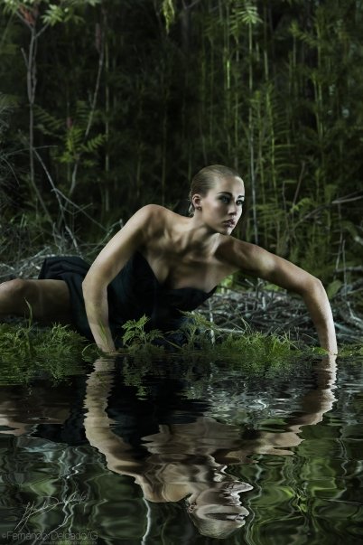 Female model photo shoot of Jessica Anna by Fernando Delgado, makeup by Airbrush Wisconsin