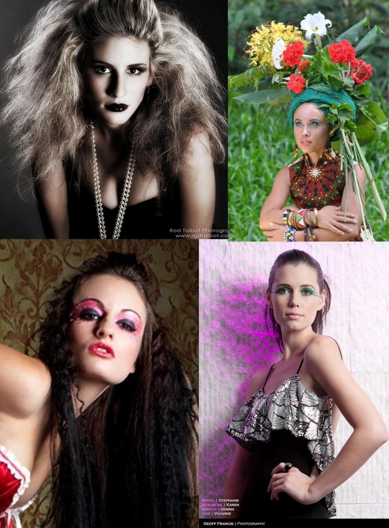 Female model photo shoot of Brisbane Hairstylist 