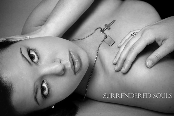 Female model photo shoot of Surrendered Souls and JaneElaine in Auburn, ME In Studio