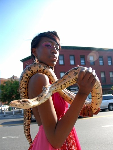 Female model photo shoot of Jillian TG in Fort Greene, Brooklyn